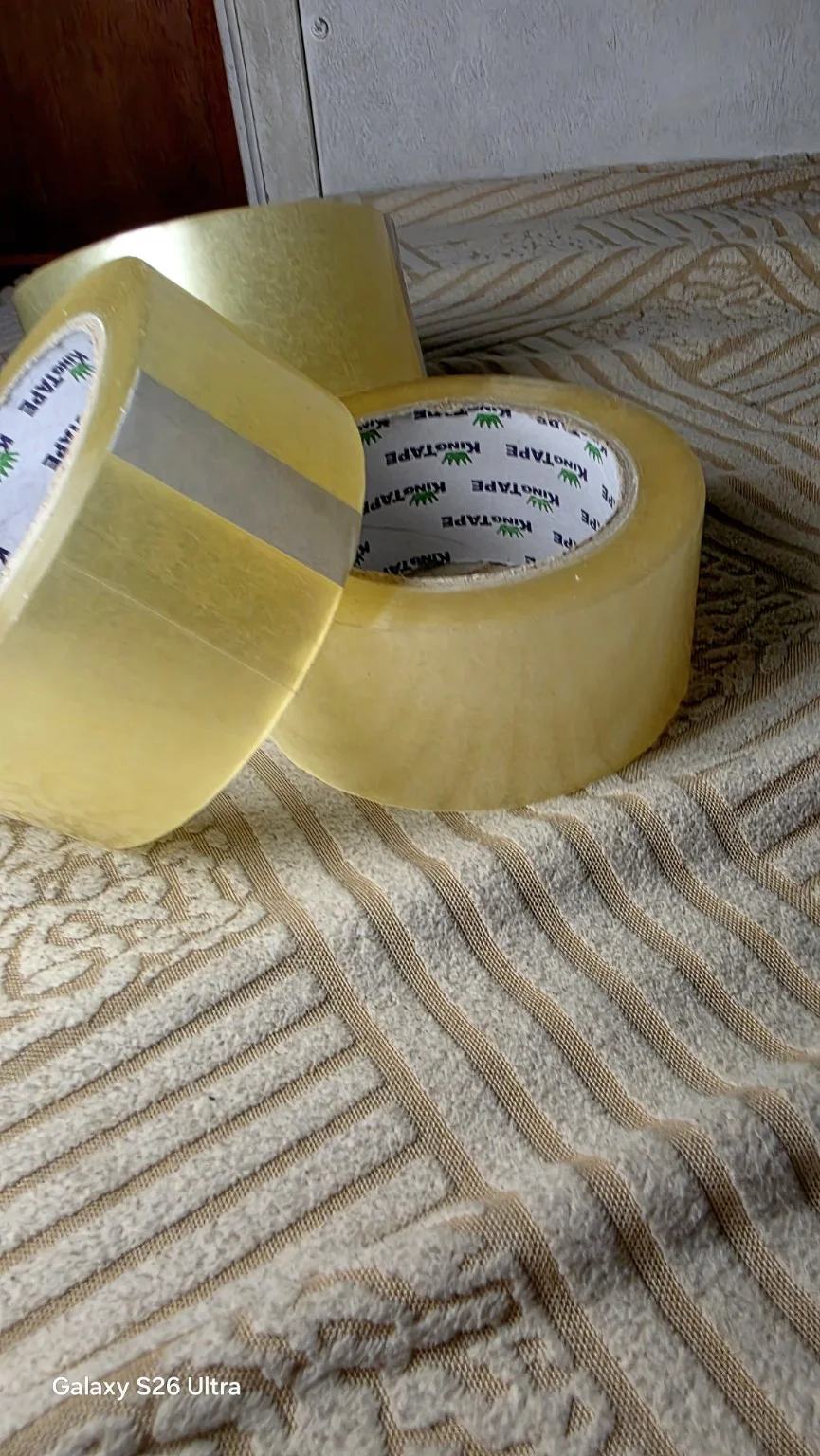 Clear Packaging Tape 2" x 100 50 Microns original product photo 2