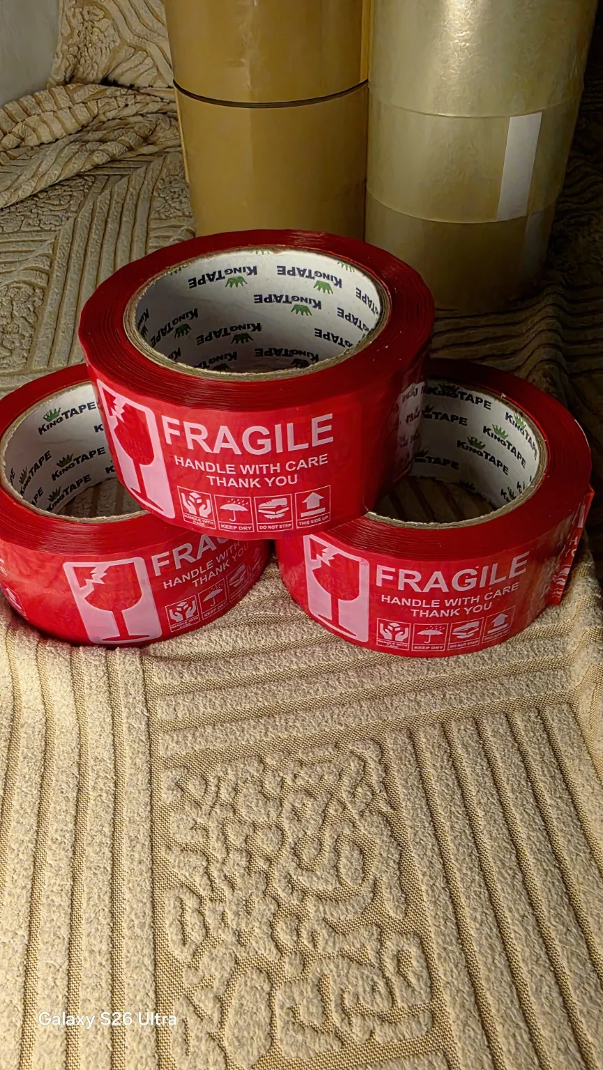Fragile Packaging Tape 2" x 100 supplied by JFAM Packaging