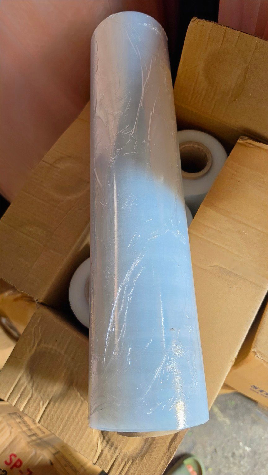 Stretch Film 500mm x 3.7kg x 20 Microns x 2" Core - Special Size supplied by JFAM Packaging